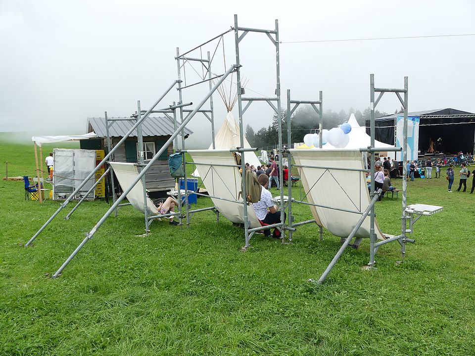 Musikfestival Sur le Lac in Eggersriet im August 2019