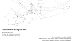 Flyer zur Ausstellung 