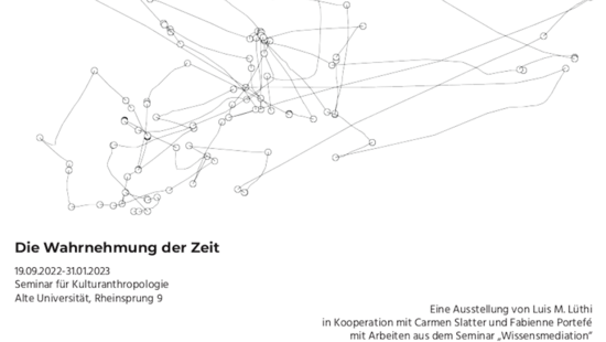 Flyer zur Ausstellung 